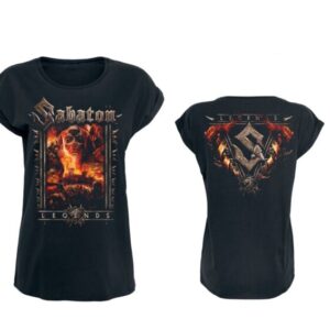 Sabaton T-Shirt Legends S to 5XL for Women black
