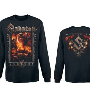 Sabaton Long-sleeve Shirt Legends S to 4XL for Men black