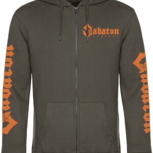 Sabaton Hoodie Jacket Legends S to XXL for Men green