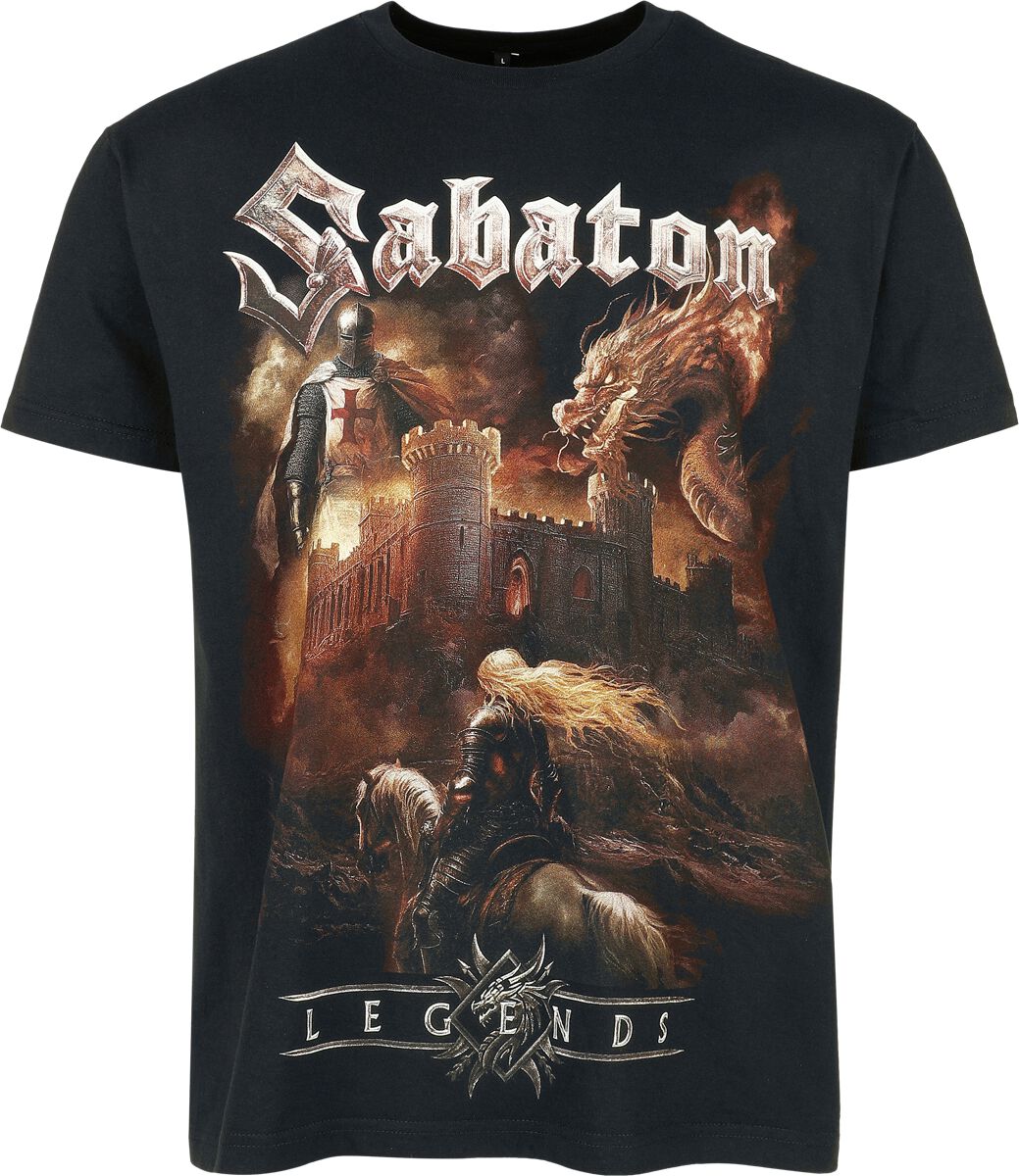 Sabaton T-Shirt Castle S to 4XL for Men black
