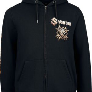 Sabaton Hoodie Jacket Elephant S to XXL for Men black