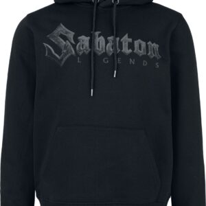 Sabaton Hoodie Black Logo S to XXL for Men black