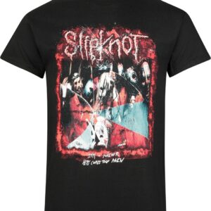 Slipknot T-Shirt Here Comes The Pain Tour S to 4XL for Men black