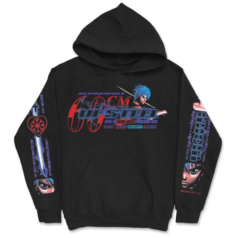 Alpha Wolf Hoodie The Sickness S to 3XL for Men black