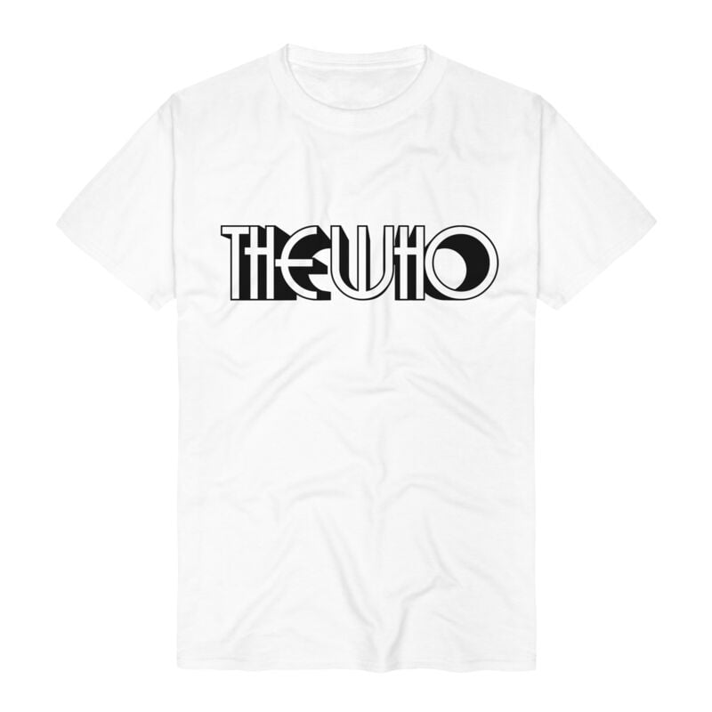 The Who T-Shirt Logo S to 3XL for Men white