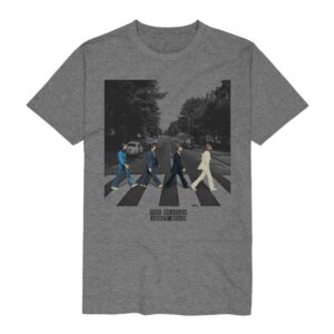 The Beatles T-Shirt Abbey Road S to 3XL for Men grey