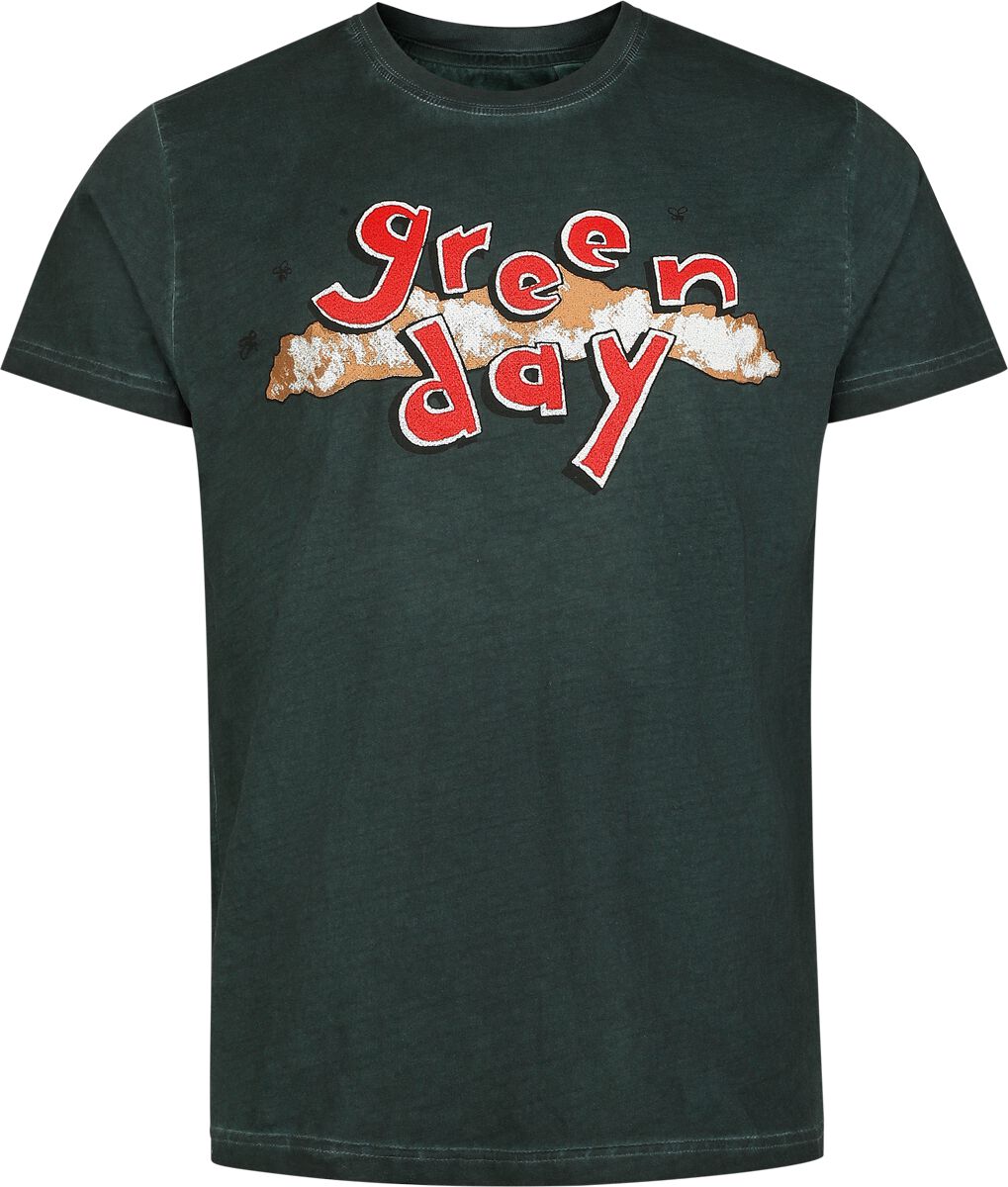Green Day T-Shirt Dookie S to 4XL for Men green