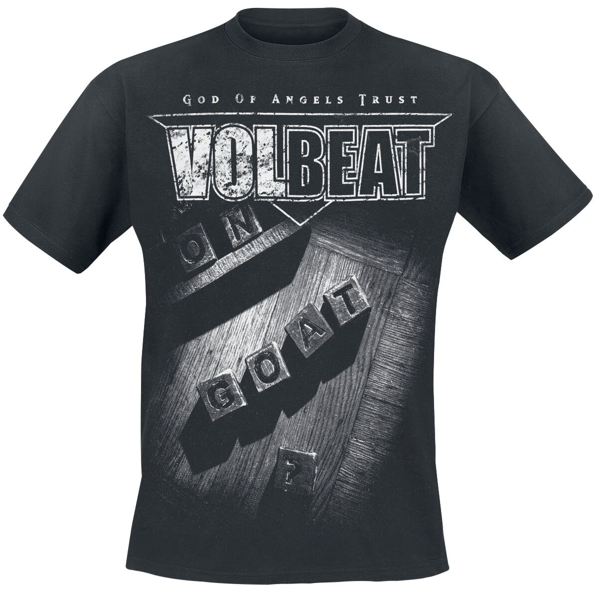 Volbeat T-Shirt Goat Blocks S to 4XL for Men anthracite