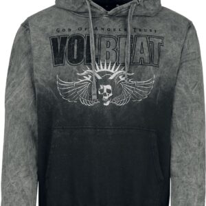 Volbeat Hoodie Logo S to XXL for Men grey