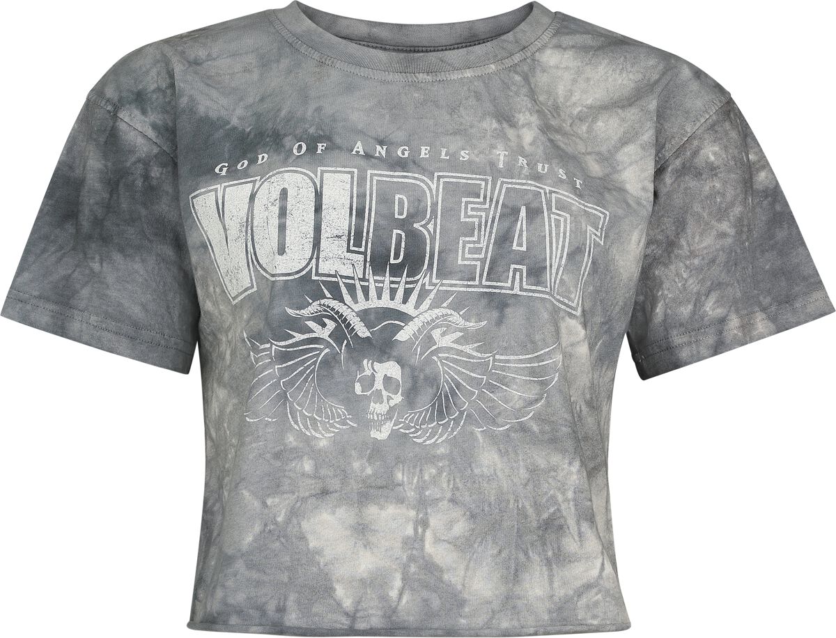 Volbeat T-Shirt Logo S to 4XL for Women grey