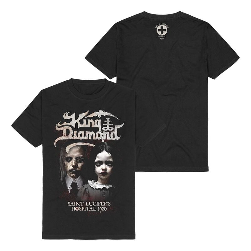 King Diamond T-Shirt Album Art S to 3XL for Men black