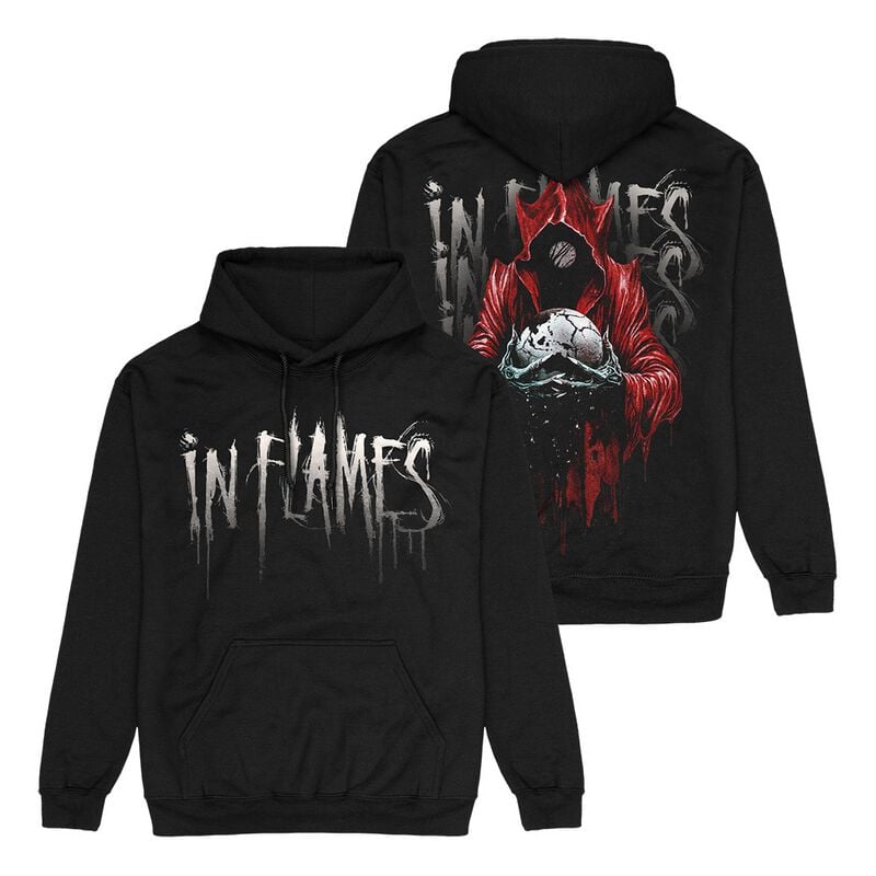 In Flames Hoodie Jester Drip M to 3XL for Men black