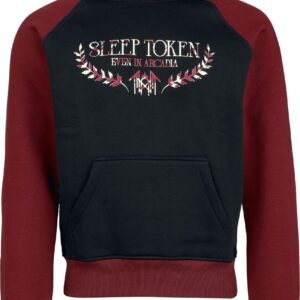 Sleep Token Hoodie Logo S to 5XL for Men black-burgundy