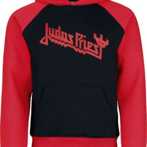 Judas Priest Hoodie Logo S to 5XL for Men black-red