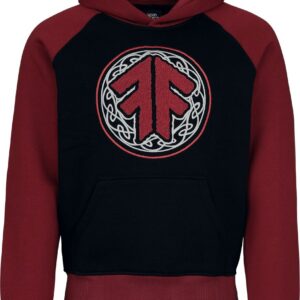 Amon Amarth Hoodie Logo S to 5XL for Men black-burgundy