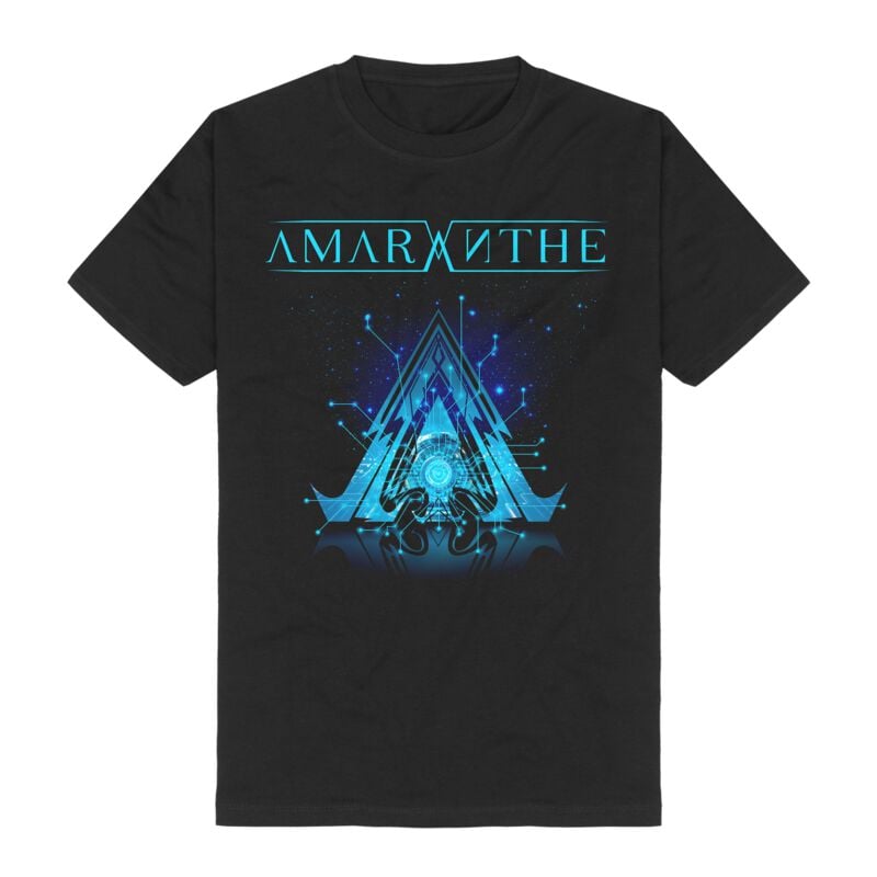 Amaranthe T-Shirt Logo Machine S to 3XL for Men black