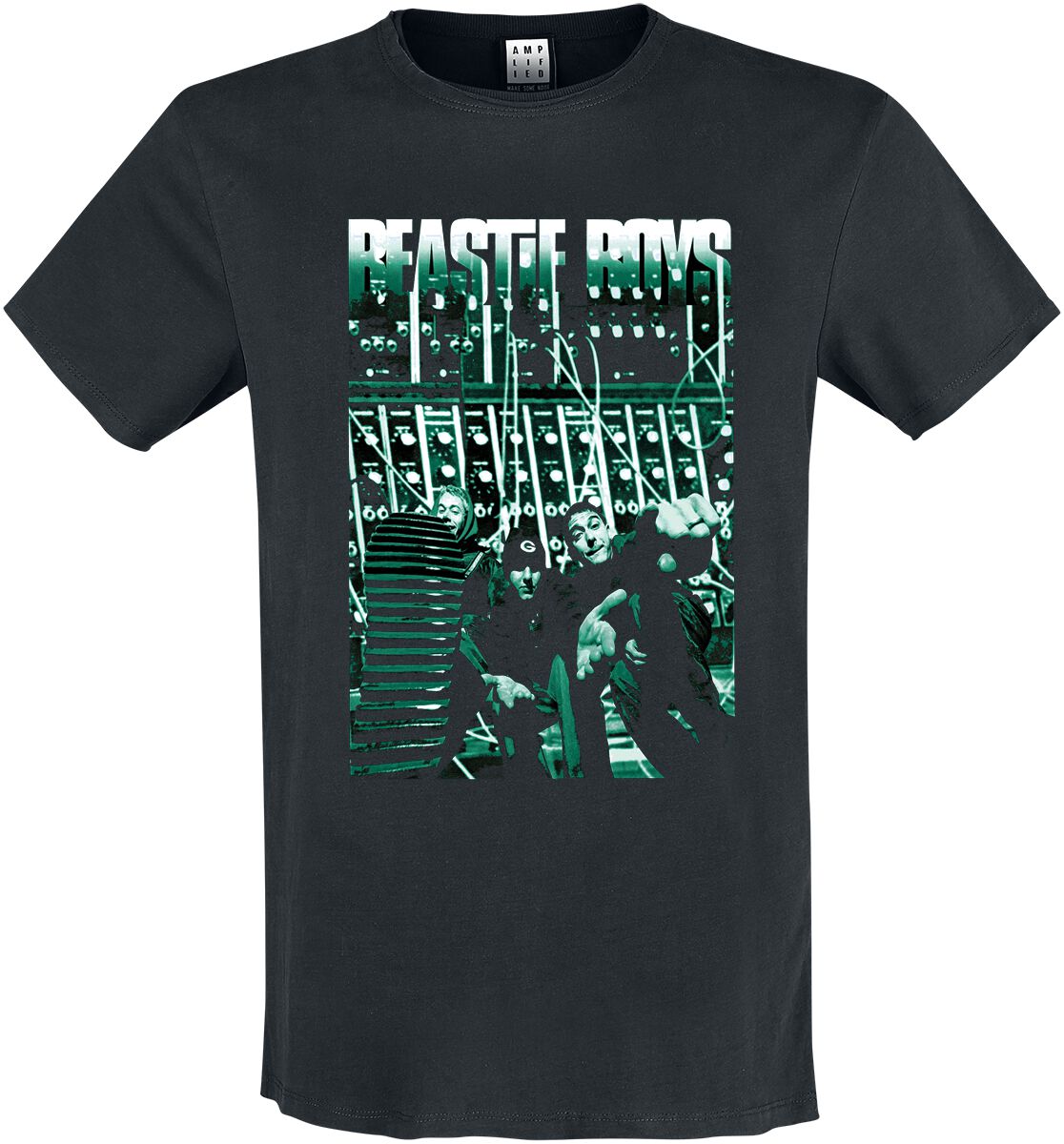 Beastie Boys T-Shirt Amplified Collection Oh My God S to 3XL for Men black