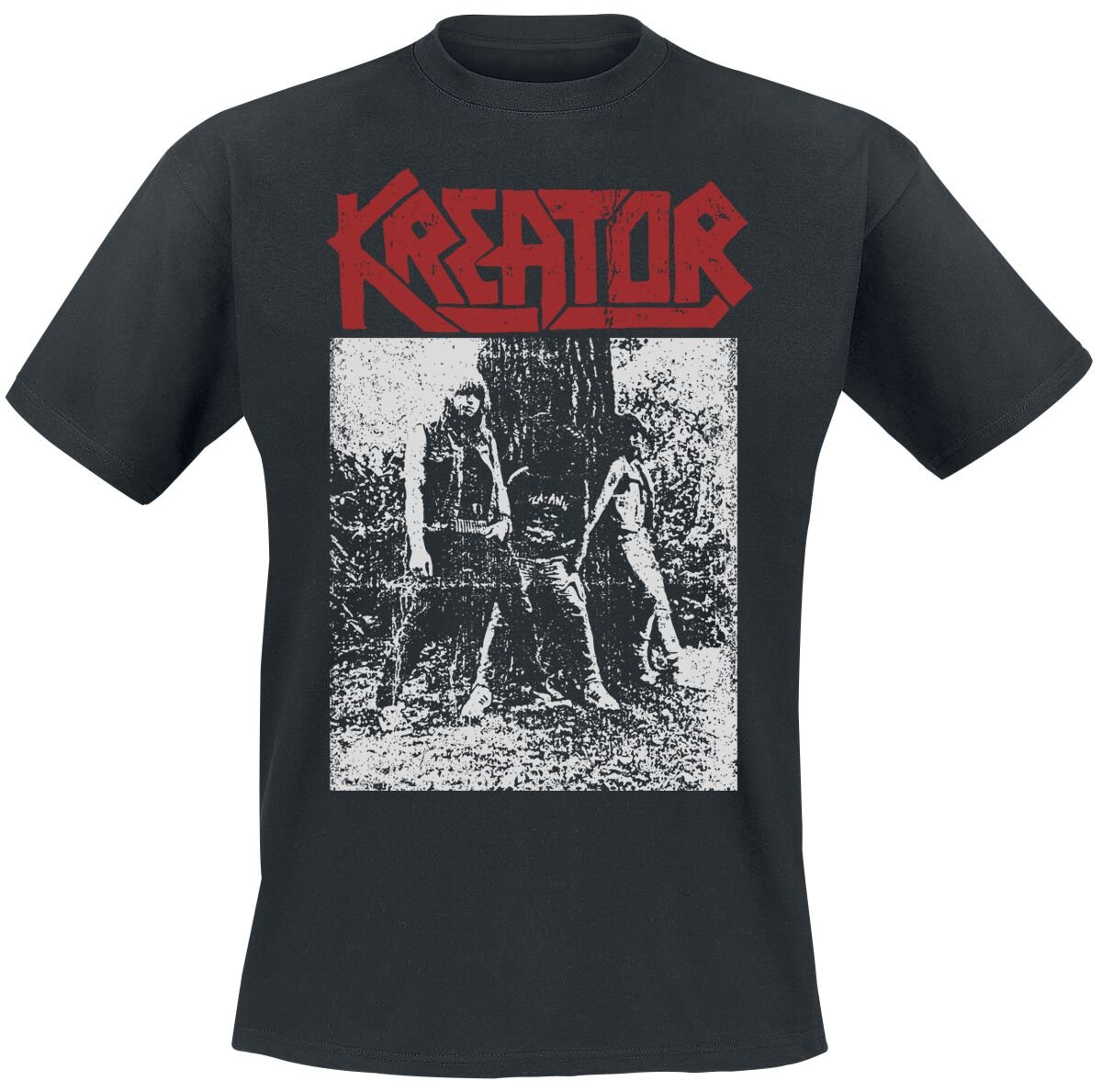 Kreator T-Shirt Vintage Photo S to 3XL for Men black