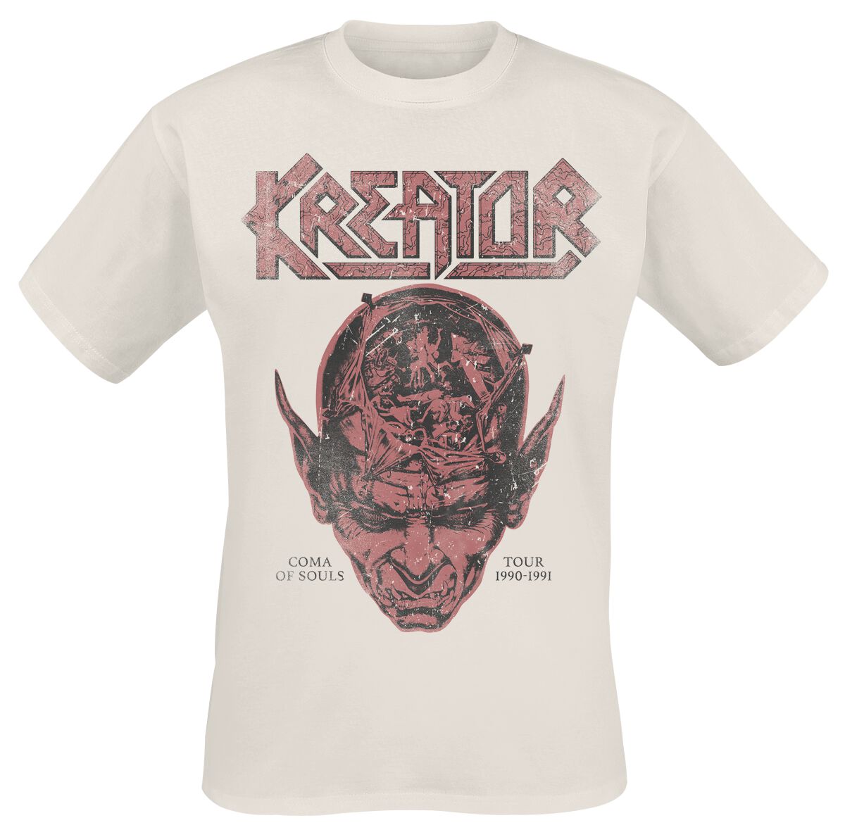 Kreator T-Shirt Vancouver 1991 S to 3XL for Men natural