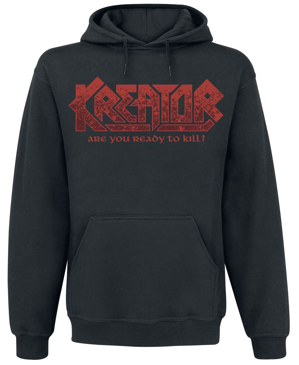 Kreator Hoodie Ready To Kill S to 3XL for Men black