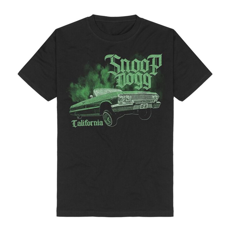Snoop Dogg T-Shirt Lowrider S to 3XL for Men black