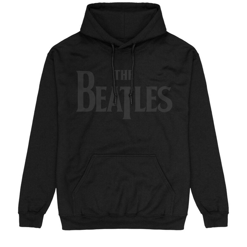 The Beatles Hoodie Logo S to 3XL for Men black