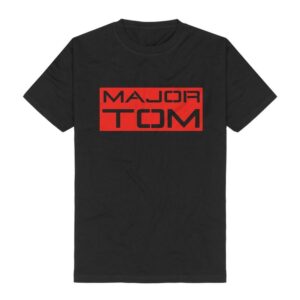 David Bowie T-Shirt Major Tom S to 3XL for Men black