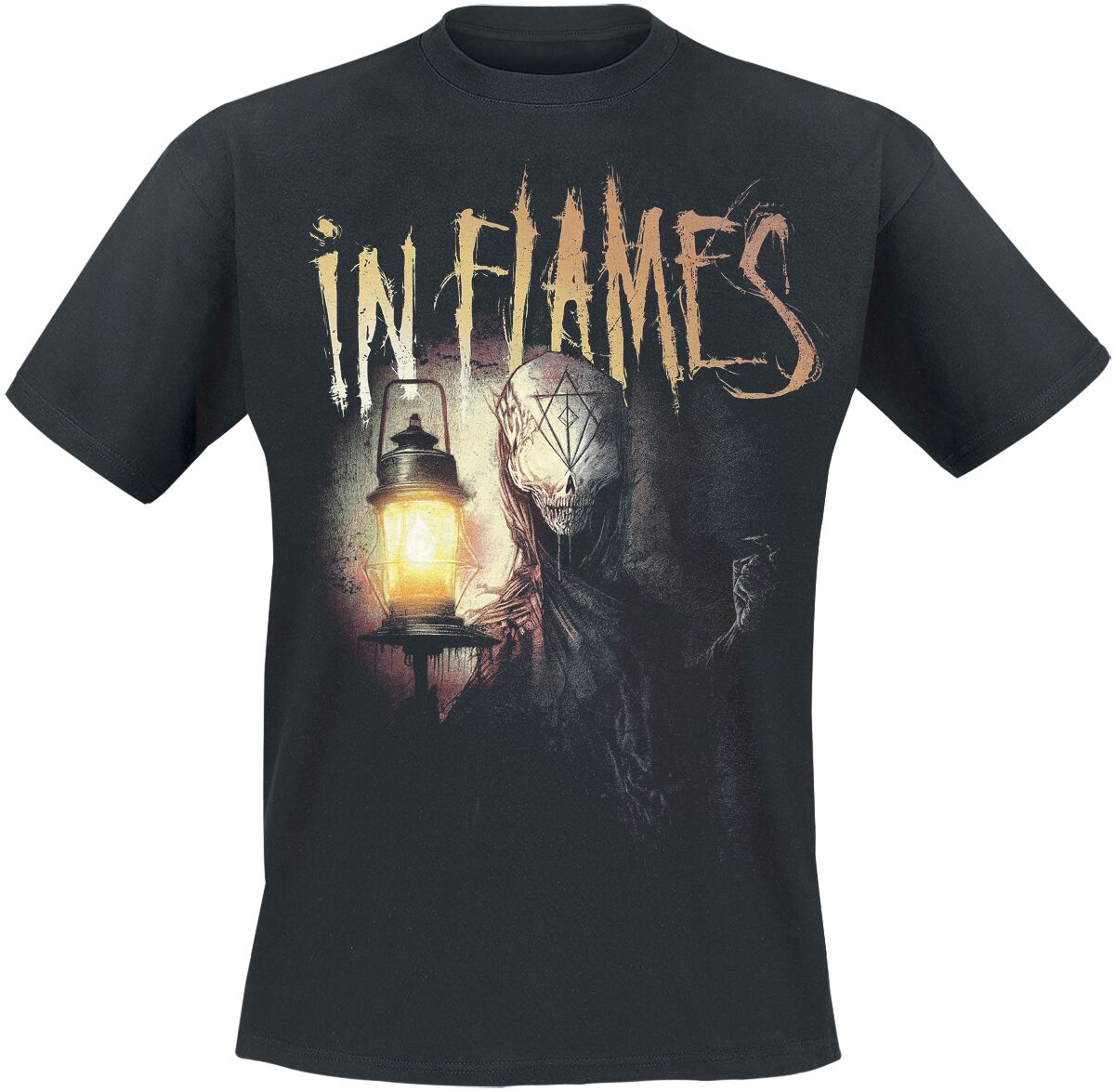 In Flames T-Shirt European Tour 2025 S to 3XL for Men black