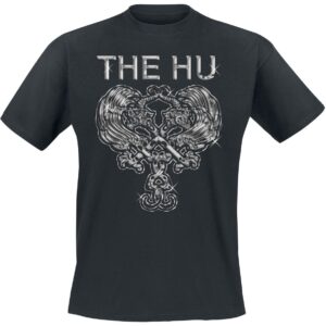 The Hu T-Shirt Chrome Crest S to XXL for Men black