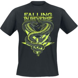 Falling In Reverse T-Shirt Cobra Glow In The Dark S to 5XL for Men black