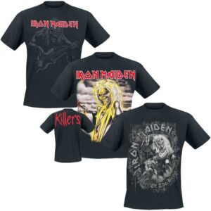 Iron Maiden T-Shirt T-Shirt Bundle M to XL for Men black