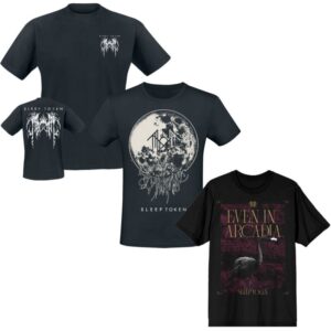 Sleep Token T-Shirt T-Shirt Bundle S to 4XL for Men black