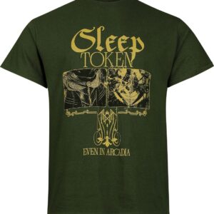 Sleep Token T-Shirt Sword Design Artist Series S to 5XL for Men green