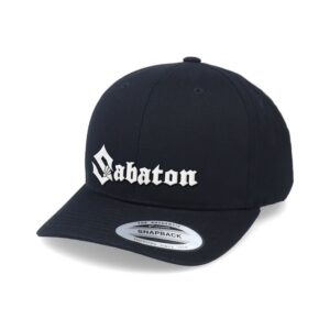 Sabaton Cap Metal-Kids Logo for Girls & Boys black