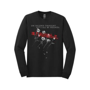 My Chemical Romance Long-sleeve Shirt Lets All Be Friends S to XXL for Men black