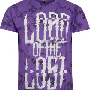 Lord Of The Lost T-Shirt Pixel Hepta S to 4XL for Men purple-black