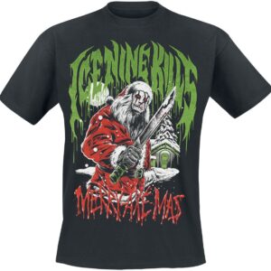 Ice Nine Kills T-Shirt Santa S to 5XL for Men black
