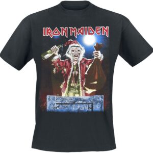 Iron Maiden T-Shirt No Prayer For Christmas S to 5XL for Men black