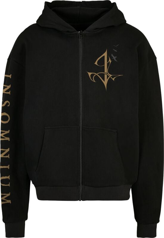 Insomnium Hoodie Jacket Beyond The Shadows S to 5XL for Men black