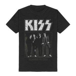 Kiss T-Shirt Dressed to kill S to 3XL for Men black