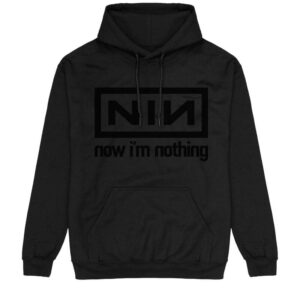 Nine Inch Nails Hoodie Now i'm nothing S to 3XL for Men black