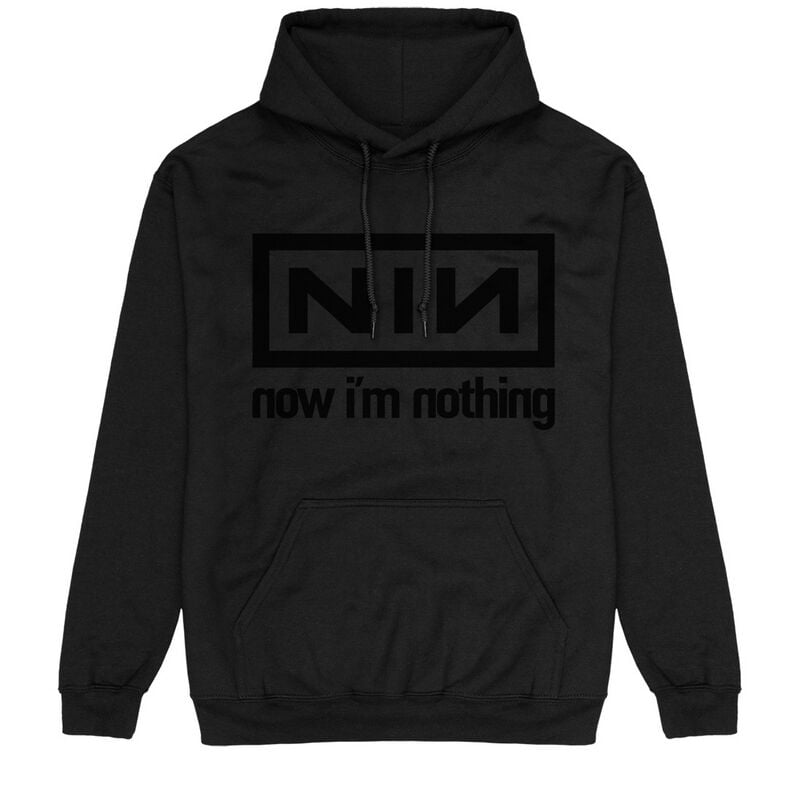 Nine Inch Nails Hoodie Now i'm nothing S to 3XL for Men black