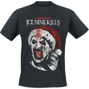 Ice Nine Kills T-Shirt IX Art Santa Rev S to 5XL for Men black