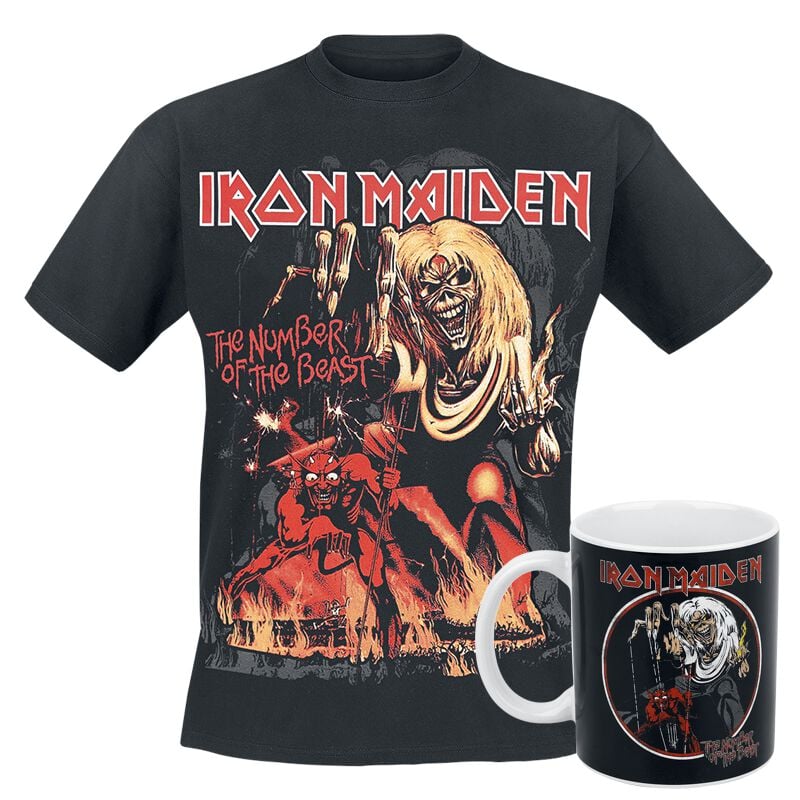 Iron Maiden T-Shirt Fan Bundle S to 5XL for Men black