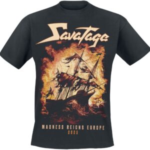 Savatage T-Shirt Magellan Tour 2025 M to 4XL for Men black
