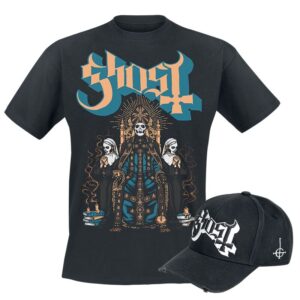 Ghost T-Shirt Fan Bundle S to 3XL for Men black