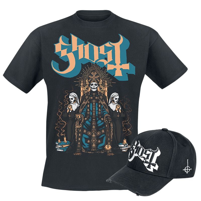 Ghost T-Shirt Fan Bundle S to 3XL for Men black