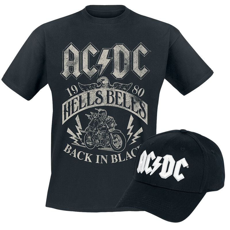 AC/DC T-Shirt Fan Bundle S to 5XL for Men black