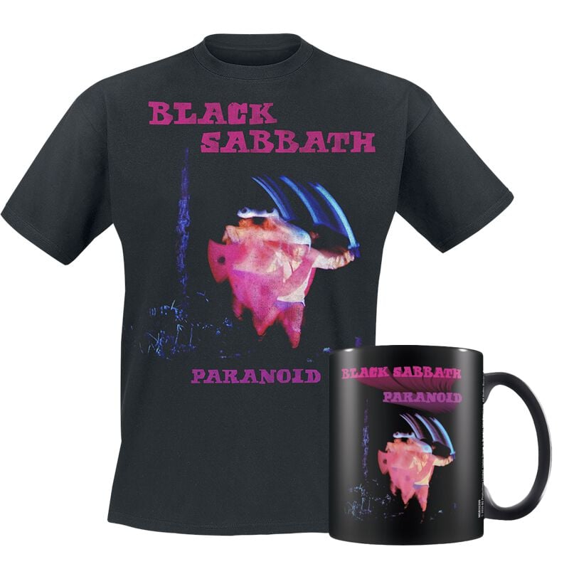 Black Sabbath T-Shirt Fan Bundle S to XXL for Men black