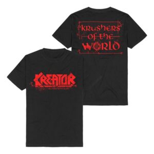 Kreator T-Shirt Krushers of the World Logo S to 3XL for Men black
